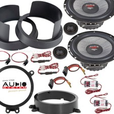 AUDIO SYSTEM XFIT 300 Watt Lautsprecher für Mercedes C-Klasse W203 S203 CLK W209
