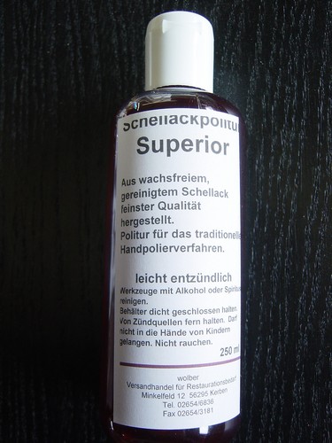 Politur-Schellackpolitur-Balle