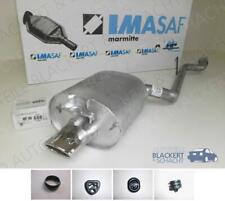 IMASAF ESD Auspuff Endtopf+Anbauteile für Mercedes SLK 200+230 Kompressor (R170)