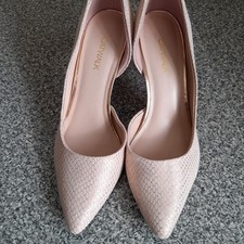 Catwalk Damen Pumps, Größe 37, NEU, beige/gold