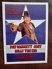PAT GARRET JAGT BILLY THE KID | 1972 | CINEMA Karte | Coburn | Kristofferson