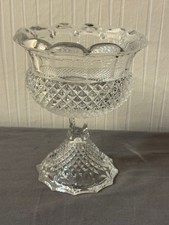 Große Bleikristall Schale mit