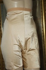 Bequemes SATIN Miederhöschen * Slip * Formhöschen mit BEIN puder Gr. L