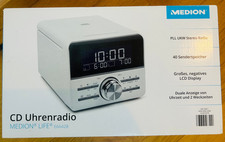 Medion CD Uhrenradio Radiowecker 2 Weckzeiten Stereo 40 Speicher - OVP