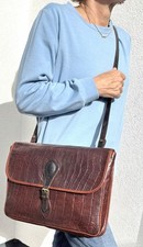 MULBERRY Briefcase Aktentasche Kenya Leather Brown 36 cm für Laptop +Dustbag