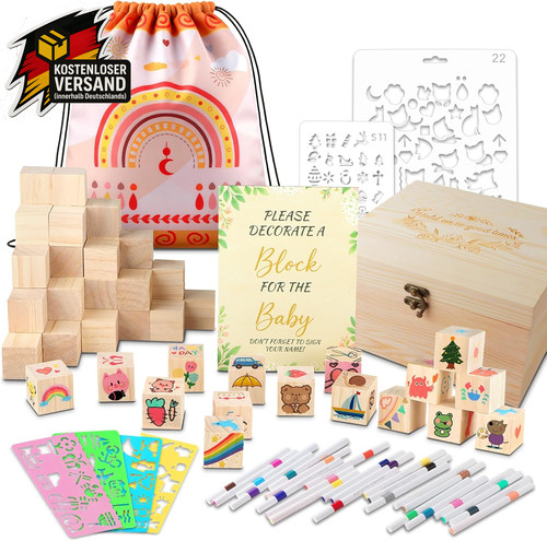 Babyparty spiele set - mit, 60
