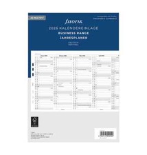filofax A5 Kalendereinlage 2026 Jahresplaner Business Range Leporello 26-68549