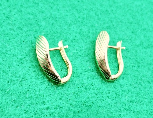 Ohrringe karat massiv gold - ohrringe,