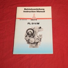 Betriebsanleitung Deutz Motor