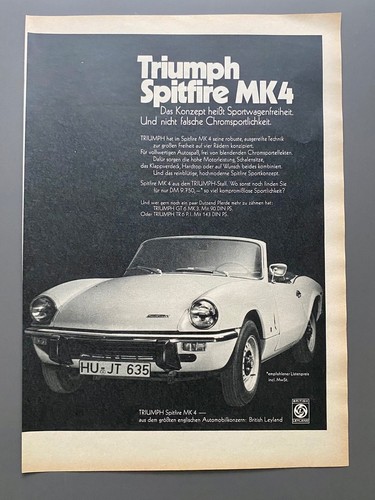 Triumph spitfire mk4 - triumph,