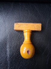 Alter DDR Stempel VEB Bau Union Magdeburg Fachschule Wasserwirtschaft Vintage 