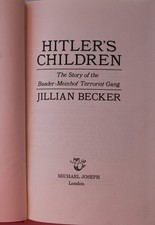 Jillian Becker, Hitler`s