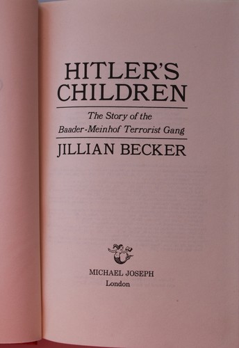 Jillian becker hitler s - jillian, hitler`s