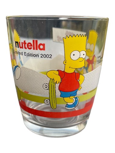 Nutella simpsons glas - simpsons,