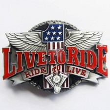 Buckle Live to Ride, USA