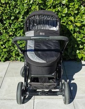 Kombi-Kinderwagen Buggy ABC-Design Turbo 6S Schwarz Grau Weiß + Zubehör Wie Neu