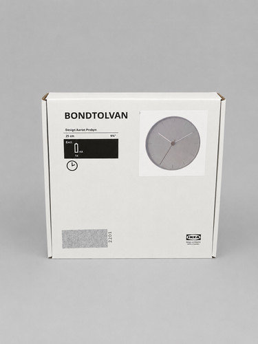 Ikea bondtolvan wanduhr grau - ikea, wanduhr,