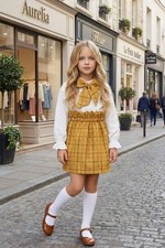 Dreiteiliges Set - senfarbener