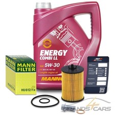 MANN ÖLFILTER + 5L 5W-30 FÜR