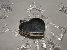 Herzanhänger  Silber, Medaillon, ca 6 g