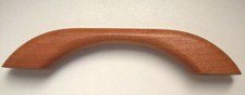 Holzgriff massiv Kirschbaumfarben 138 x 25 x 13 mm, BA 96 mm Bügelgriff Griff
