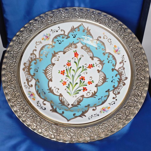 Kütahya porzellan wandteller - kütahya,