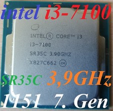 ✪ Intel Core i3-7100 SR35P Prozessor 3,9GHz CPU Sockel 1151 PC i5 i7 8 Gen 2C/4T
