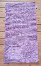 ANDAS Badematte Badezimmerteppich " Renat" pink Skandinavisch