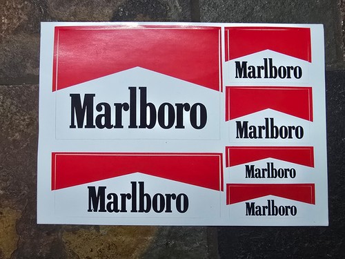 Vintage marlboro aufkleber - marlboro,