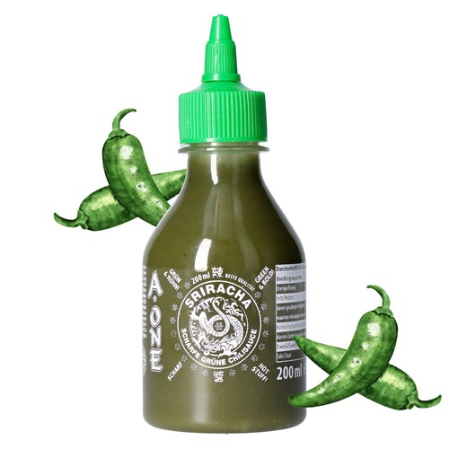 One sriracha sauce green - a-one,