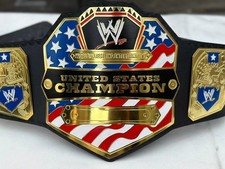 New United States Championship belt wrestling title 2mm metal adult size