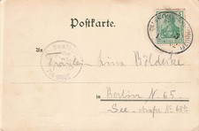 724286) DR Bahnpostkarte