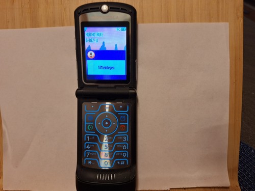 Handy motorola razr - handy, schwarz