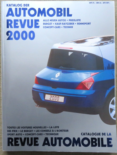 Automobil revue katalog 2000 - revue,