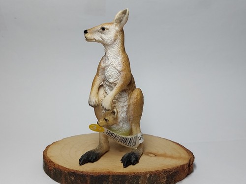 Schleich känguru mit baby - mit,