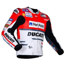 DUCATI Leder Bikerjacke MOTOGP