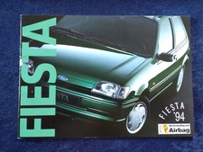 FORD Fiesta Fun, Family, Calypso, Futura Prospekt 01.1994 36 Seiten
