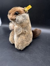 Steiff Hörnchen , Raggy Streifenhörnchen  ,17cm  Plüsch ,Knopf im Ohr