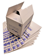 10 Umzugskartons stabil belastbar 50 L Einlagerung Karton Außenmaß 48x32x33 cm