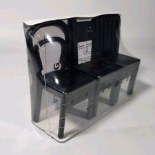 Neu IKEA FJANTIG 3 schwarze Stuhl Wand Haken Kleiderbügel