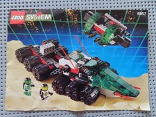 Lego System 6957 Solar Snooper Space Police  + Bauanleitung + Figuren