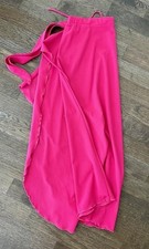 Strandkleid, Wickel-Bandeau-Kleid, Gr. 3 von Rasurel, pink