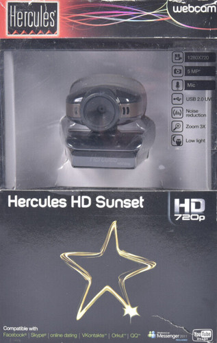 Hercules webcam sunset - webcam, 1280