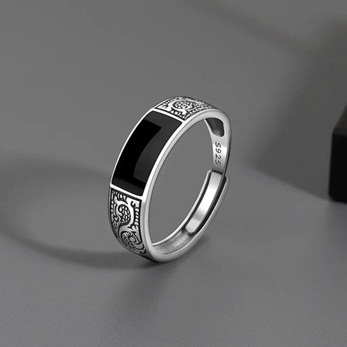 Ring unisex versilbert - unisex,