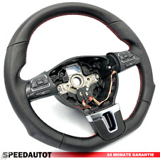 Tuning Abgeflacht Schwarz Lenkrad für VW TOURAN TIGUAN CADDY 1T0419091AC