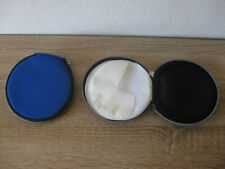 2x CD DVD Neopren Box je 12 Discs Tasche Case Hülle Mappe Etui Wallet blau Auto