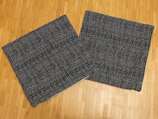 Grün & Form Dekokissenbezüge 2 Stück  Anthrazit Natur sehr guter Zustand