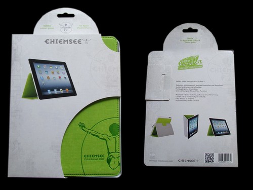 Grün ipad cover - edles, smart