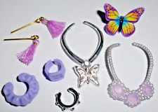 *Barbie Schmuck-Set*Ohrstecker*Halsketten*Armreifen*Handring*Uhr*