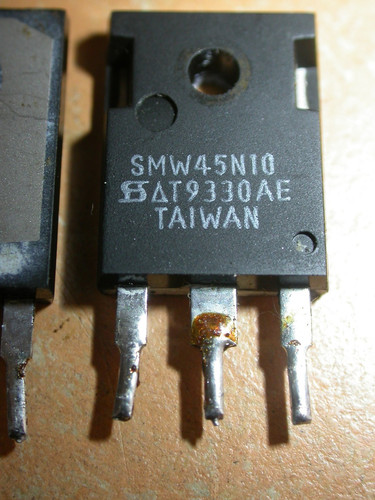 Smw 45n10 kanal mosfet - mosfet, 100v